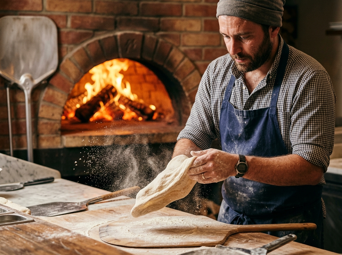 Teambuilding am Pizzastein und Firmenfeiern